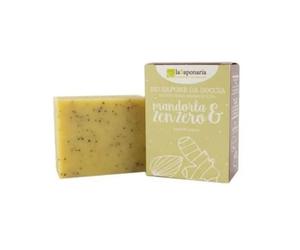 La Saponaria Mandorla e Zenzero Sapone Biologico 100 g All'olio Extravergine D'oliva