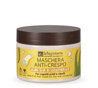 La Saponaria Maschera Capelli Anti-Crespo Aloe Bio E Ialuronico 200ml