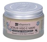 La Saponaria Nice To Meet You Scrub Mousse Viso & Mani- Risparmia il 1