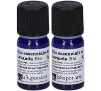 La Saponaria Olio Essenziale di Lavanda BIO 2x10 ml