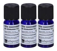 La Saponaria Olio Essenziale di Limone BIO 3x10 ml