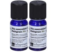 La Saponaria Olio Essenziale di Petit Grain Bio 2x10 ml