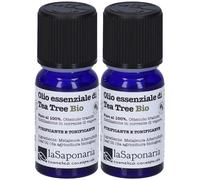 La Saponaria Olio Essenziale di Tea Tree BIO 2x10 ml