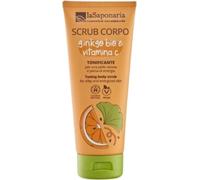 La Saponaria Scrub corpo tonificante Ginkgo biologico e vitamina C - 200 ml