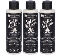 La Saponaria Shampoo Anti caduta 3x150 ml