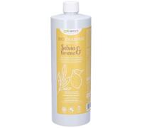 La Saponaria - Shampoo Bio Salvia e Limone | Shampoo delicato riequilibrante per capelli grassi e lavaggi frequenti, con ingredienti biologici e formula naturale (1 l)