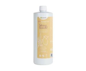 La Saponaria - Shampoo Riequilibrante Salvia e Limone per Capelli Grassi Confezione 1 Litro