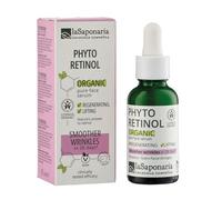 La Saponaria | Siero facciale concentrato con fitoretinolo - Trattamento biologico antietà, rigenerante cellulare ed effetto lifting, 30 ml - ideale per pelle matura e sensibile