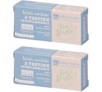 La Saponaria Testine Intercambiabili Setole Morbide 2x1 St