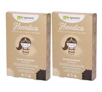 La Saponaria Tinta vegetale castagno - Indrani 2x100 g