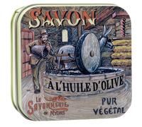 La Savonnerie de Nyons - Scatola di sapone in metallo "Mill" 155 g