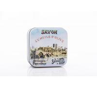 La Savonnerie de Nyons - Scatola di sapone in metallo "Pont d'Avignon"