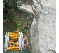 La scala della corda, Scala di salvataggio di emergenza con moschettoni for fuga dal balcone(25m/82ft)