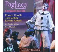 La Scala Milan Leoncavallo: Pagliacci / Canio Tenor Franco Corelli (CD)