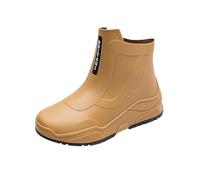 La Scarpe da uomo 43 scarpe da uomo e da donna, in gomma, casual, alla moda, per attività all'aperto, per il lavoro, per la pesca, per il lavaggio dell'auto, non overshoes Rain Boots, scarpe da uomo