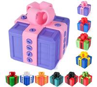 La scatola degli scherzi - Esilarante sfida a vite, confezione regalo con puzzle a sorpresa, divertenti scatole di novità per Halloween, Natale, regali per i festival Lavender 1 PCS