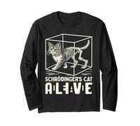 La Scatola del Gatto Morto e Vivo di Schrödinger Maglia a Manica