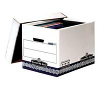 La scatola di archivio dei banchieri di massima forza di Fellowes solleva la cos