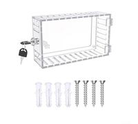 La scatola di blocco termostato a parete protegge il dispositivo da non autorizzati con combinazione di sicurezza