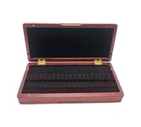 La scatola for ance for oboe in legno di acero contiene 3/6/10/20/40 pezzi Custodia protettiva for ance for oboe for Oboe(RED 40pcs)