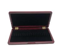 La scatola for ance for oboe in legno di acero contiene 3/6/10/20/40 pezzi Custodia protettiva for ance for oboe for Oboe(RED 20 pcs)