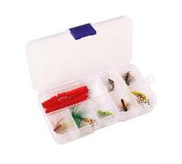 La scelta per gli appassionati Set di 10 esche volanti per pesci con robusto design a gancio per una cattura efficiente di scud e stelle filanti