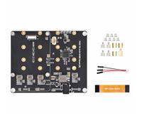 La scheda di espansione dell'unità a 4 canali supporta 4 dischi solidi NVMe Modulo di dissipazione del calore ottimizzato Adattatore NVMe