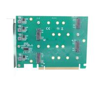 La scheda di schede PCIe a porte multiple consente la configurazione RAID 0/1/10 e la compatibilità delle schede madri Scheda di espansione PCIe NVMe