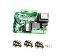 La scheda madre dell'aprimotore for cancello scorrevole versione universale sostituisce il circuito 433,92 Mhz telecomando Rolling Code,Resistenza a tutte le intemperie(3 remote control kit-01)