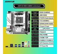 La scheda madre JGINYUE AMD B550 AM4 mini ITX supporta i processi Ryzen R5 serie 4000/5000 DDR4 RAM PCI-E 4.0 B550i GAMING