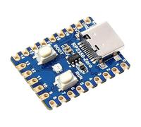 La scheda microcontrollore RP2350 su RP2350A a bordo lampeggia la memoria lampeggiante e il rilevamento della temperatura