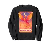 La scheda Tarocchi vintage del lettore Phoenix Felpa