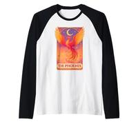 La scheda Tarocchi vintage del lettore Phoenix Maglia con Maniche Raglan