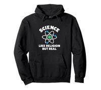 La Scienza Come la Religione ma Il Vero Meme ateo di Generazione Z sconvolto Felpa con Cappuccio