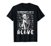 La Scienza dei Gatti di Schrödinger è Viva e Morta Maglietta