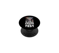 La scienza dice che schiaccerò questo test Detto divertente PopSockets PopGrip Adesivo