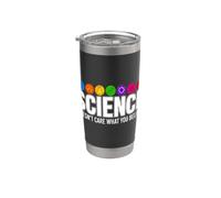 La scienza divertente non si preoccupa di ciò in cui credi di dire Bicchiere termico in acciaio inox doppia parete