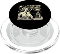 La scienza è come la magia ma un vero scienziato scientifico divertente PopSockets PopGrip per MagSafe
