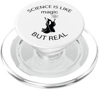 La scienza è come la magia ma una vera scienza scientifica divertente PopSockets PopGrip per MagSafe