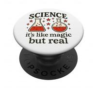 La scienza è come una magia ma un vero design intelligente STEM PopSockets PopGrip Adesivo