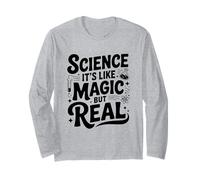 La Scienza è Come Una magia ma Un Vero Nerd Divertente Maglia a Manica