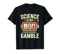 La Scienza è Il Mio Gioco Slot Machine Nerd Scherzo STEM Scienziato Maglietta