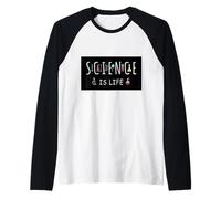 La Scienza è la Scoperta della Ricerca dell'esperimento del Laboratorio di Vita Maglia con Maniche Raglan