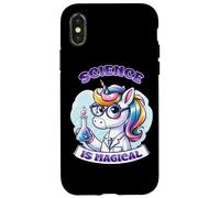 La scienza è magica atmosfera da unicorno Custodia per iPhone X/XS