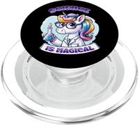 La scienza è magica atmosfera da unicorno PopSockets PopGrip per MagSafe
