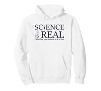 La Scienza è Reale - Divertente Insegnante di scienze Geek Nerd Felpa con Cappuccio