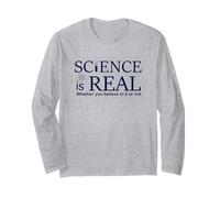 La Scienza è Reale - Divertente Insegnante di scienze Geek Nerd Maglia a Manica