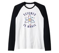 La Scienza è Un Nerd Magico Maglia con Maniche Raglan