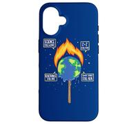 La scienza funziona ancora attivista sui cambiamenti climatici Custodia per iPhone 16