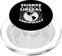 La scienza non è una cospirazione liberale - Politica scientifica divertente PopSockets PopGrip per MagSafe